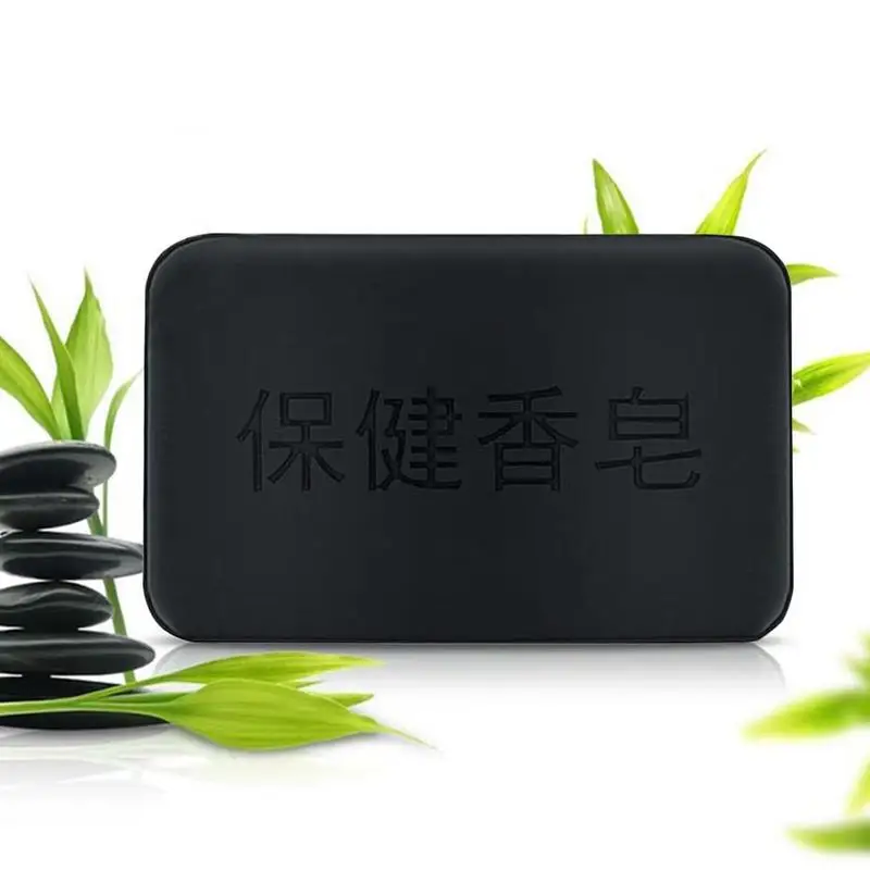 

Hand Soap Bamboo Charcoal Purify Blackhead Ance Removal Deep Clean Carbon Oil Control Soap Face Care New