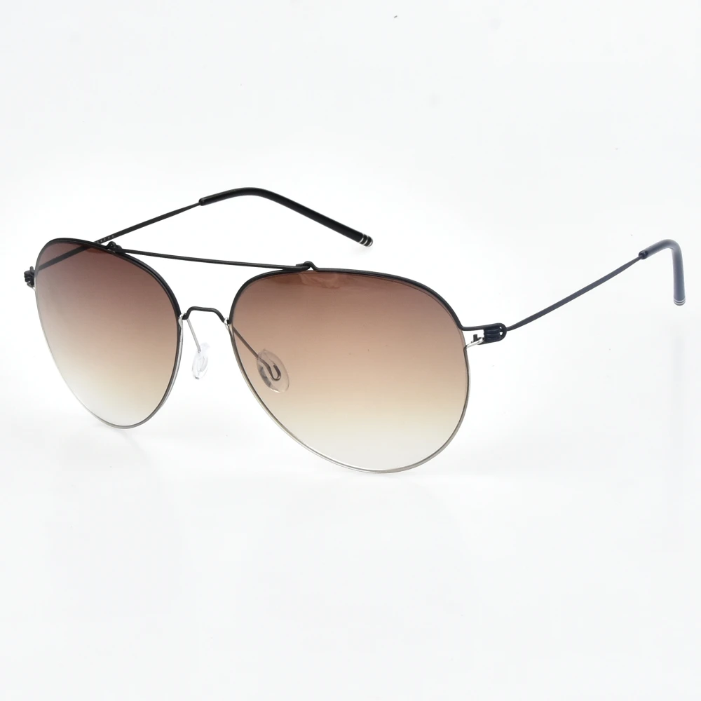 

Rim Oval Titanium Sunglasses Polarized Sun glasses Retro Eyewear Driver's Glasses Combination of Retro-antiquity And Tide