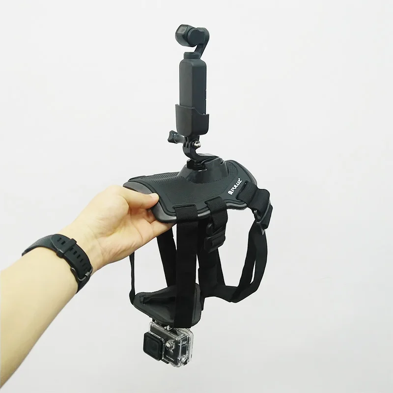Эластичный регулируемый нагрудный ремень для собак FPV задний DJI Pocket 2 OSMO Action Insta360