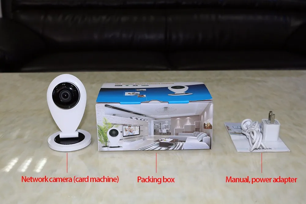 English version wifi ip camera mini 720p security camera security monitor alarm font b cctv b