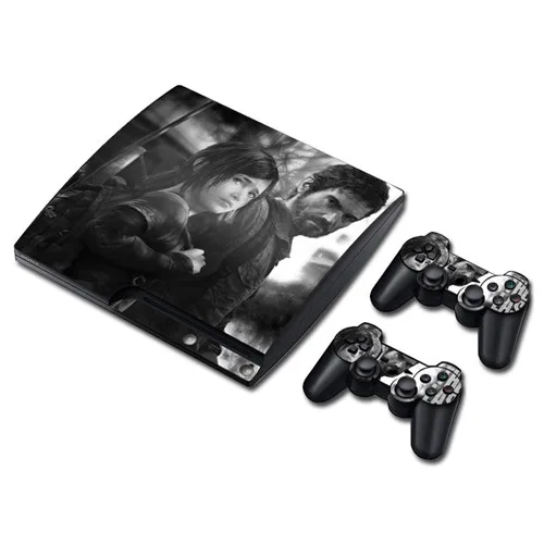 Последняя из нас наклейка на кожу для PS3 Slim playstation 3 консоль и контроллеры для PS3 Skins Наклейка виниловая - Цвет: 1154