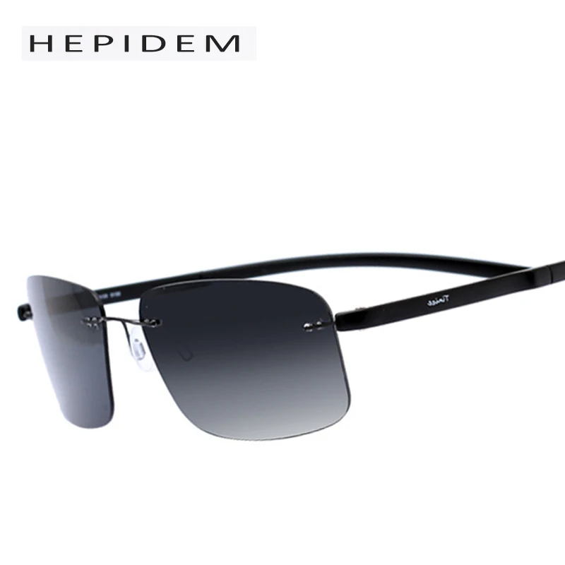?2017 New Fashion Rimless Rimless Sun Glasses Titanium ...