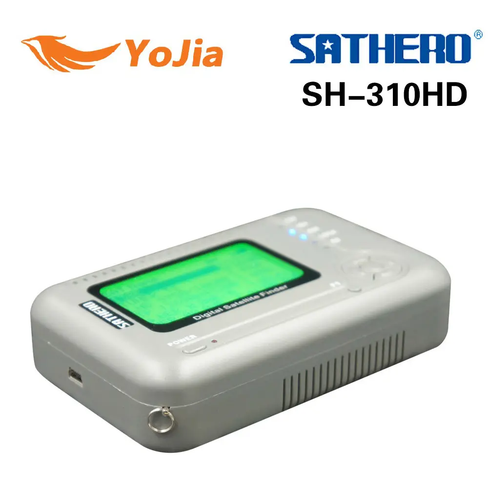 

Yojia Genuine SATHERO SH-310HD Digital Satellite Finder DVB-S2 & DVB-T2 Combo Signal Finder DVB-S Satfinder DVB-T Signal Meter