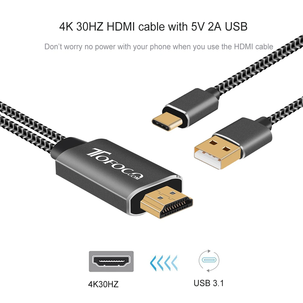Кабель Type C Hdmi Для Samsung Купить