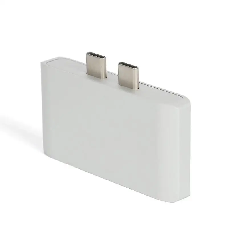 ALLOYSEED аудио-видео кабели адаптер USB C концентратор двойной тип C до 4 K 2 K 1080 P HDMI USB 3,0 PD 3 в 1 адаптер для MacBook Pro