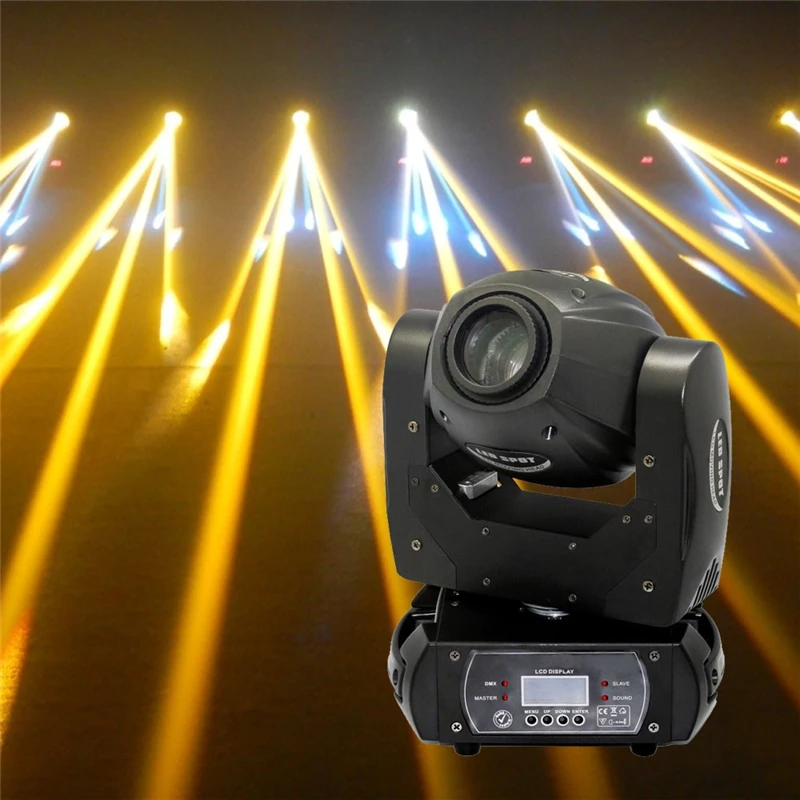 

New Design Cyclorama illuminacion Stage Lighting 60W LED Gobo Moving Head Light DMX512 Colorful Moving Head for DJ Disco Party