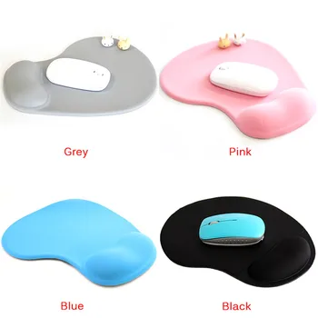 

Silicone Gel Hand PU Anti-slip Hand Pillow Memory Cotton Gaming Mouse Pad Mat 3D Mouse Pads With Wrist Rest Support Mouse Pad