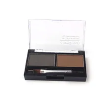 Специализированный Двухцветный 3D трехмерный водонепроницаемый анти-пот не тускнеет пудра для бровей наборы палитры средств для макияжа