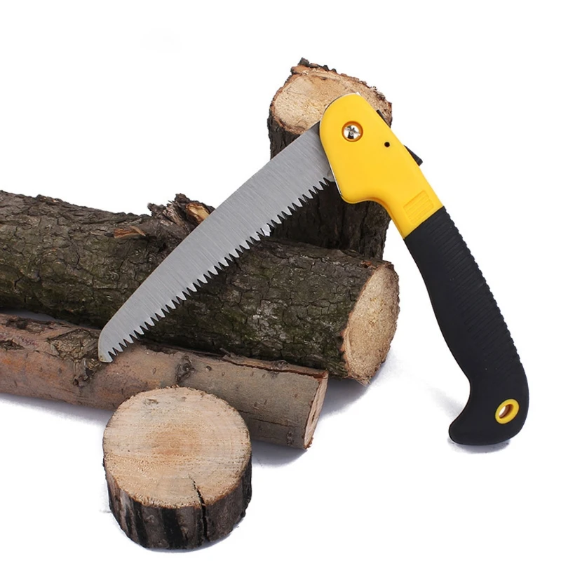 

Folding Multi-Purpose Blade Hand Saw For Pruning Camping Gardening Tool