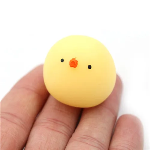 Kawaii Japan Mochi жёлтая курица сжимает растягивающийся ремень для телефона аксессуары