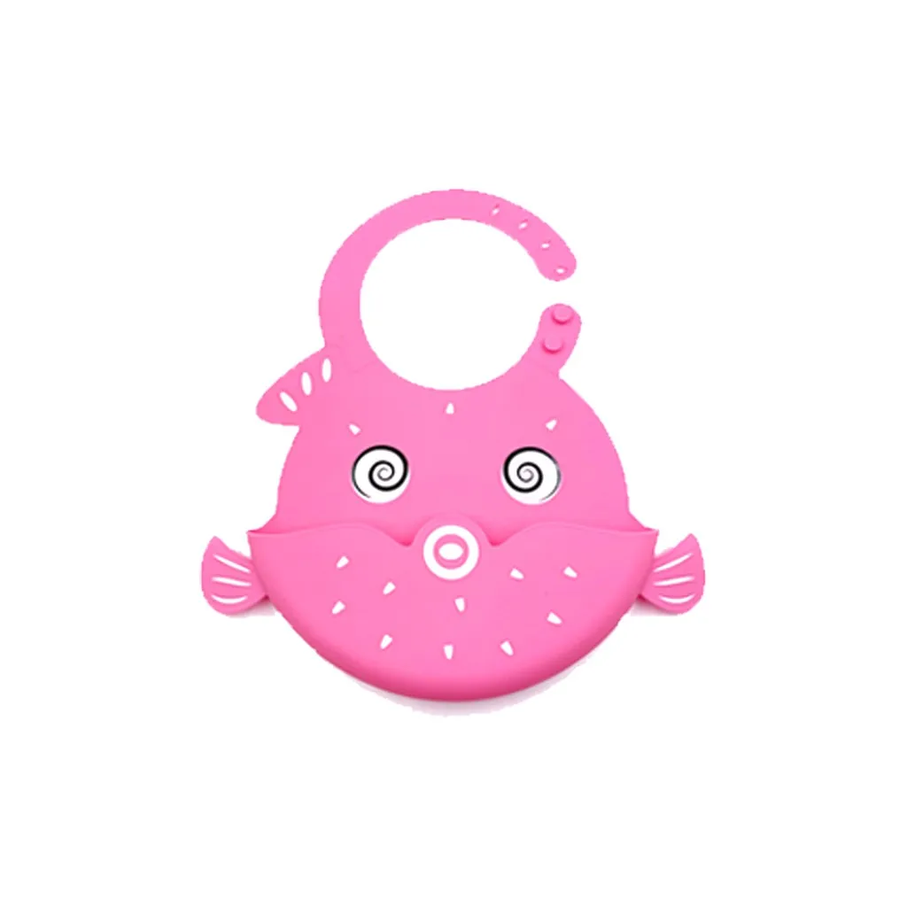 Waterproof Silicone Bib Easily Wipes Clean Comfortable Soft Baby Bibs Chustka Dla Dzieci Baby Stuff Baberos Bebe Impermeables