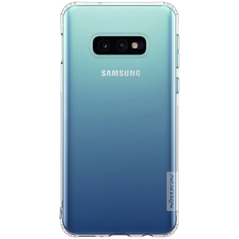 Чехол для samsung Galaxy S10e, Nillkin, натуральный, мягкий, TPU, прозрачный, противоударный, задняя крышка для samsung S10e