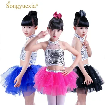 

Six One Children Show Serve Pattern Dance Woman Environmental Protection Show Sir Dance Princess Skirt Thick And Disorderly