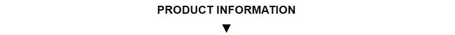 PRODUCT INFORMATION