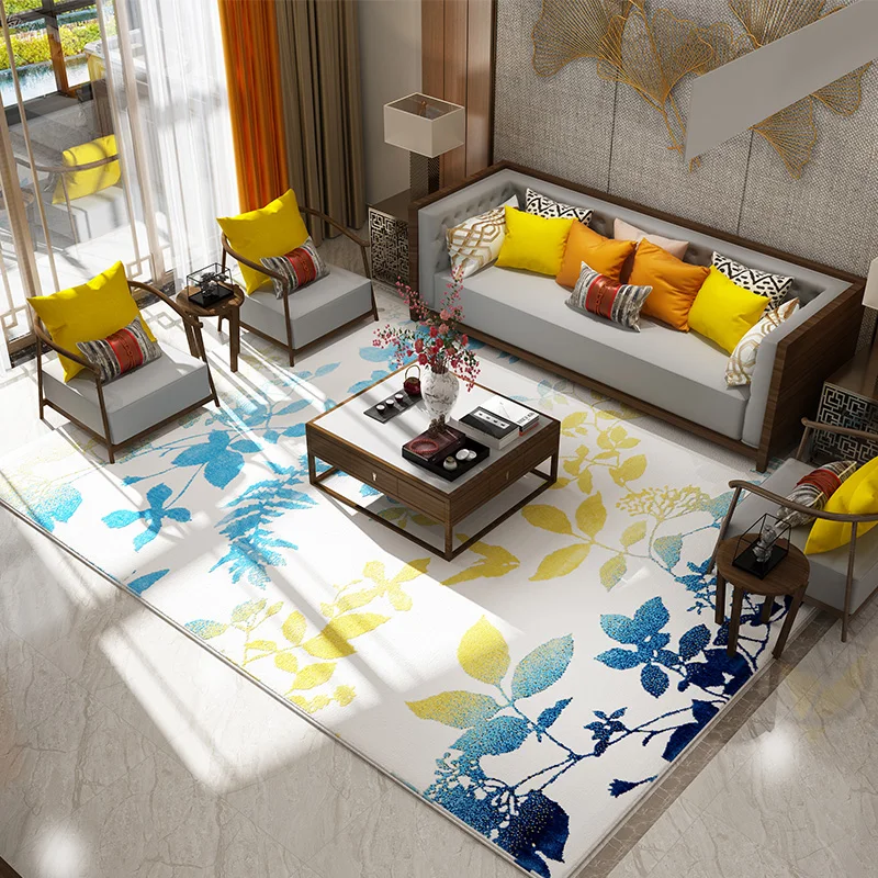 

Carpets For Living Room Bedroom Kid Room Decorate Home 200x290CM Superfine Fiber Large Bedside Carpet Floor Mat Nordic Area Rug