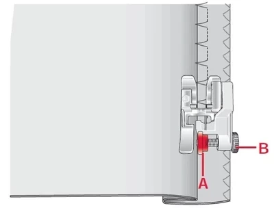 Pfaff оснастки на Blindstitch ноги #98 694890 00 с IDT креатив. Экспрессия и т. Д. регулируемый