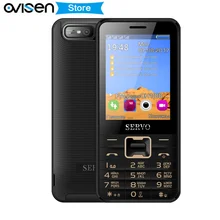 Quad Sim мобильный телефон SERVO V8100 2,8 дюймов Bluetooth фонарик Quad band GSM 4 sim-карты 4 резервный телефон с функцией телефона