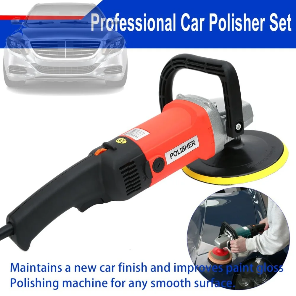 

1500W Professional polishing machine Car Polisher Set Polishing Sponge Pads Kit Sets Metal Polishing Tool for Automotive Car