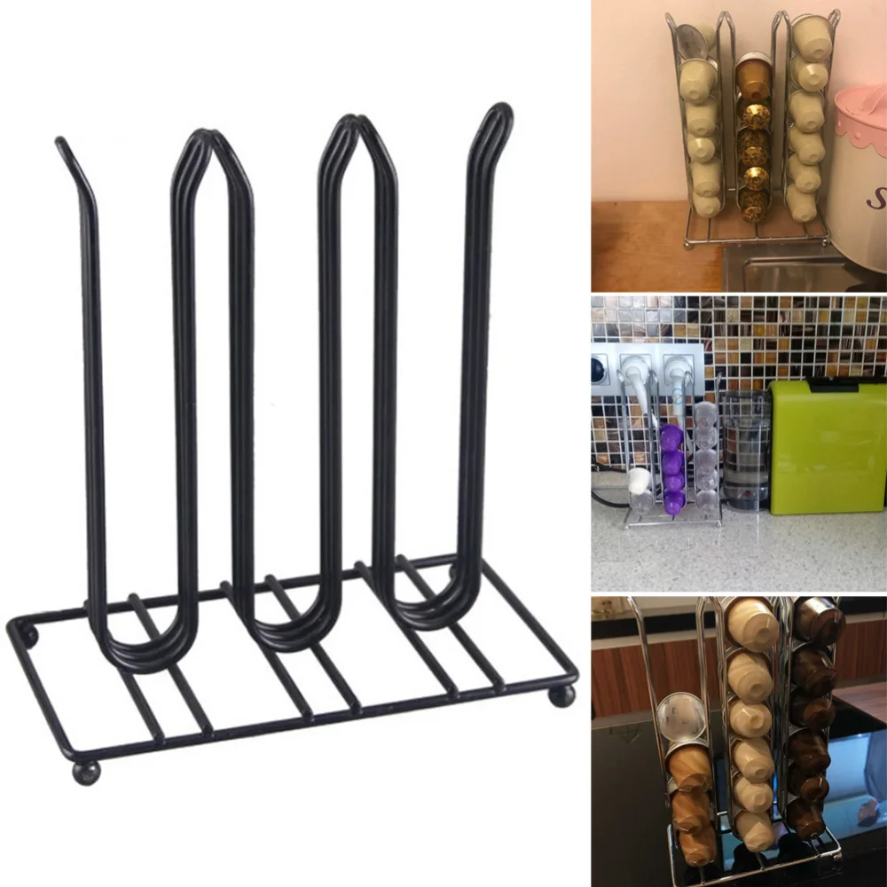 

Nespresso Capsule Holder Coffee Pod Holder Stand 36pcs Capsule Coffee Display Stand Rack Storage Capsule Organizer