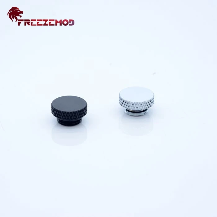 

FREEZEMOD computer pc water cooler fitting stop end plug high quality smooth hand twist lock.HDT-BA2