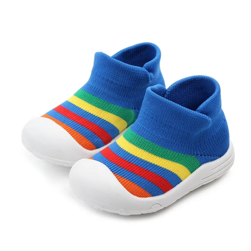 

Summer Baby Girl Boy Anti-Slip Soft Soled Stripe Pattern Shoes