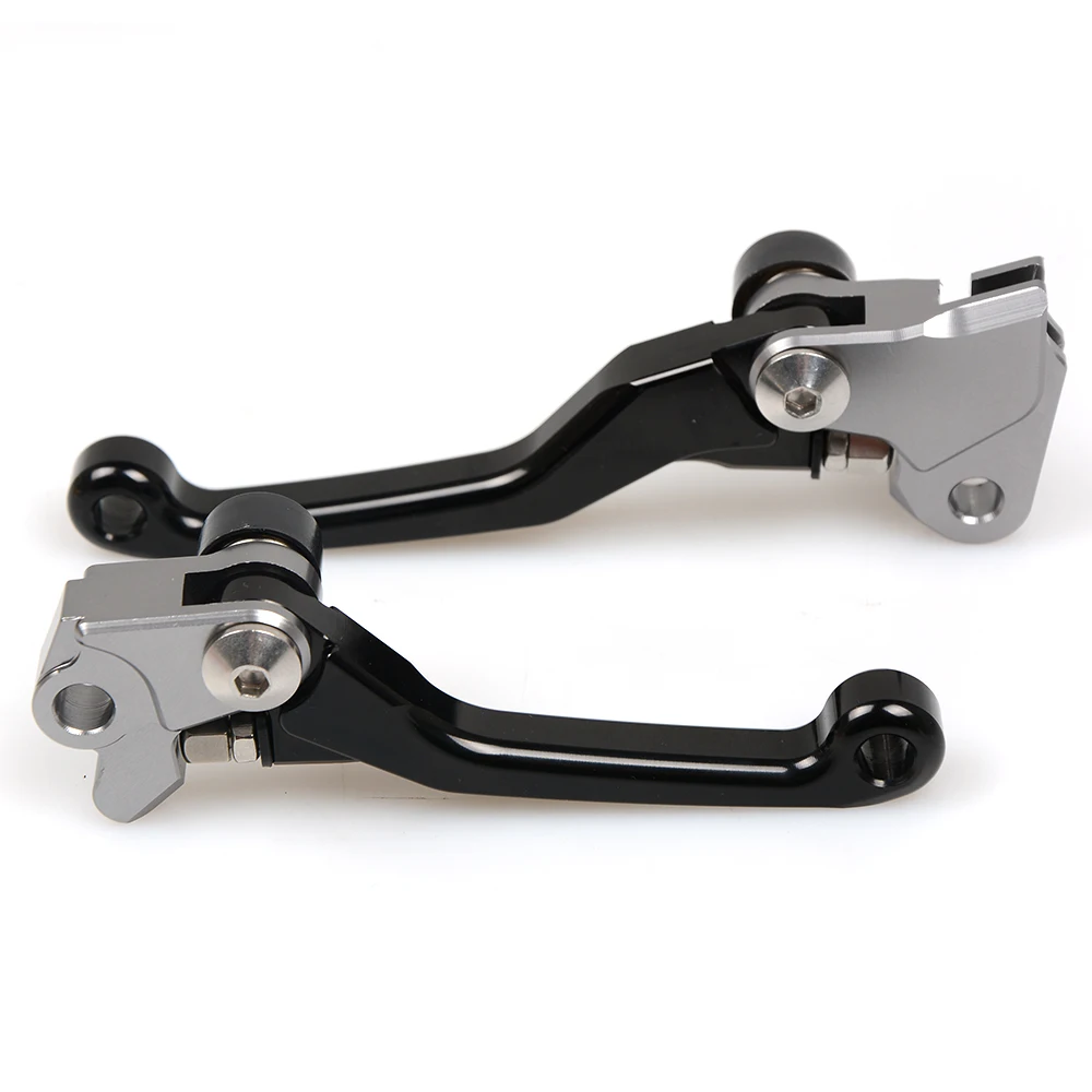 motorcycle Dirttbike One Pair CNC Pivot Brake Clutch Levers for Yamaha