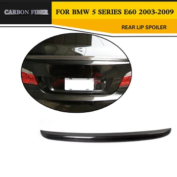 

Carbon Fiber Rear Spoiler Auto Car Trunk Wing Lip Spoiler For BMW E60 525 530 2003-2009