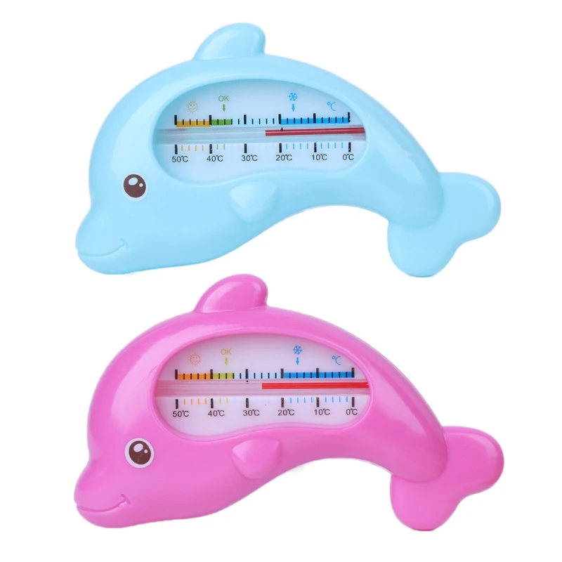 

Water Thermometer Baby Bathing Dolphin Shape Temperature Infants Toddler Shower