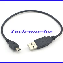 Wholesale100pcs/лот USB-A м до мини-usb M разъемом 5pin адаптер usb-кабель «Папа-папа» мини 5 P Мужской кабель-удлинитель