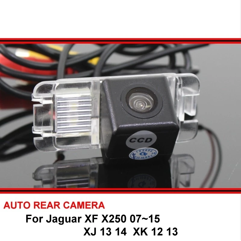 

For Jaguar XF X250 XJ XK 2007~2015 Waterproof Car Rear View Parking Reverse Rearview Backup Camera HD CCD Night Vision