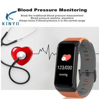 

Bluetooth smart wristband Blood pressure monitoring sleep monitor smart band calories burned sports pedometer sports bracelet