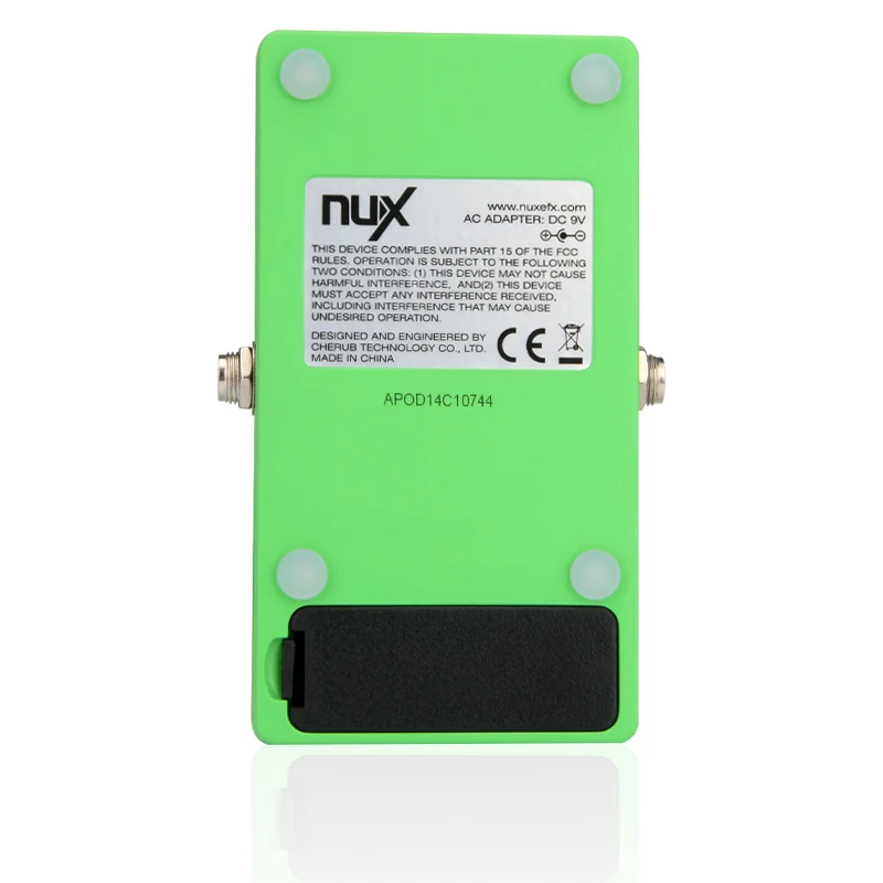 NUX OD-3 Overdrive педаль эффектов для электрогитары Ture Bypass Green Высококачественная гитарная педаль эффектов