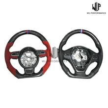 A4L B9 крышка рулевого колеса из углеродного волокна автомобильный Стайлинг для Audi A4L B9 2013-UP