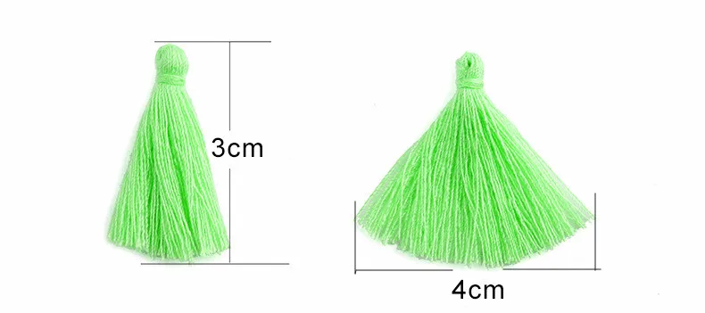 1 упаковка цвет мини кисточка бахрома Кулон DIY Материал Хлопок вечерние шнуры кисточка отделка одежды шторы украшения кисточки кружево