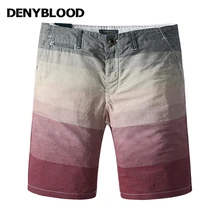 Джинсы Denyblood повседневные шорты на весну и лето спортивные шорты с принтом в полоску SA1608B