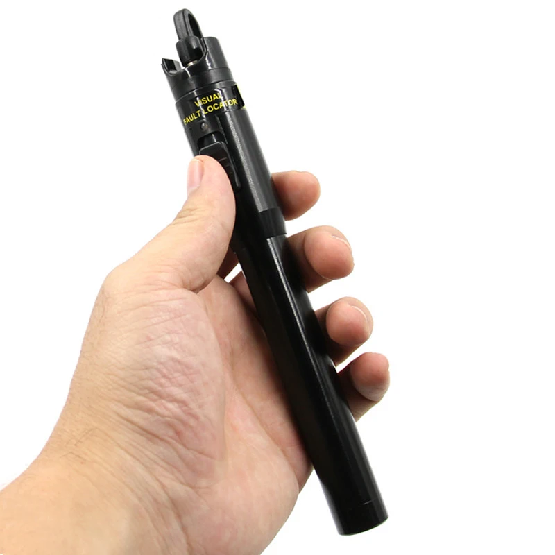 

30mW Metal Pen Style Fiber Optic Visual Fault Locator Red Laser Cable Tester