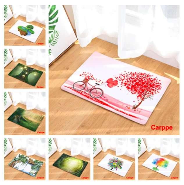 Magic Tree Flower Doormat Bath Kitchen Carpet Decorative Anti-Slip Mats Room Car Floor Bar Rugs Door Home Decoration Gift | Дом и сад