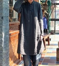 In the spring of 2016 new product, brand, quality and original design shirt ms 100% cotton linen loose big yards