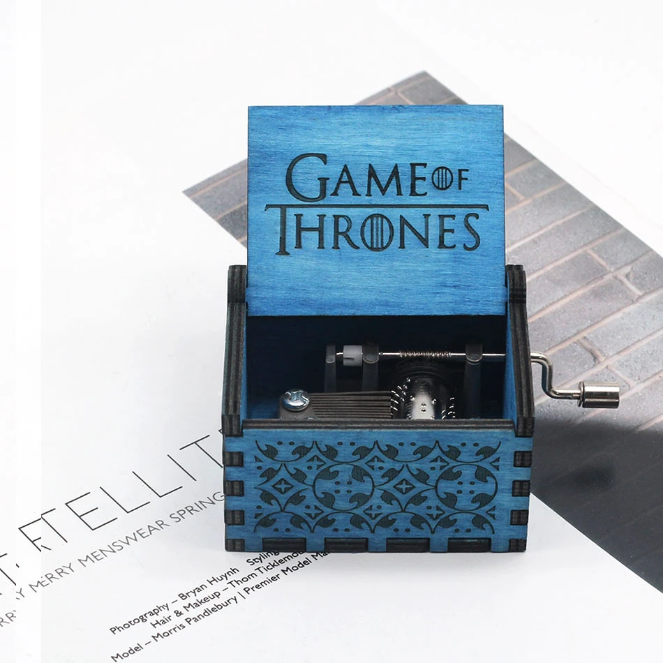 Новое поступление года. Музыкальная шкатулка для игры престолов. Музыкальная шкатулка Сейлор Мун с надписью "HAPPY BIRTHDAY". Подарочная Музыкальная шкатулка на день рождения - Цвет: Game of Thrones
