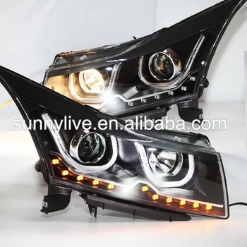 

For CHEVROLET Cruze LED Head Lamp Angel Eyes 2009 to 2011 year TLZV2