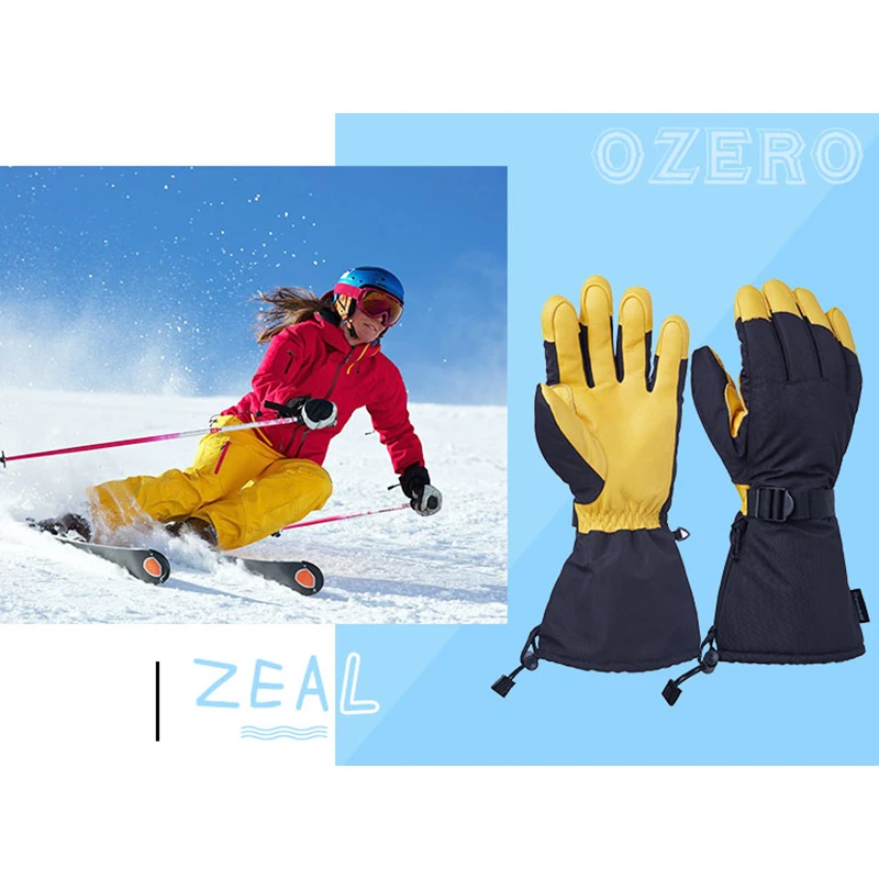 OZERO Winter Warm Gloves Men's Work Driver Windproof Waterproof Security Protection Wear Safety Working For Men's Woman Gloves OZERO Winter Warm Gloves Men's Work Driver Windproof Waterproof Security Protection Wear Safety Working For Men's Woman Gloves