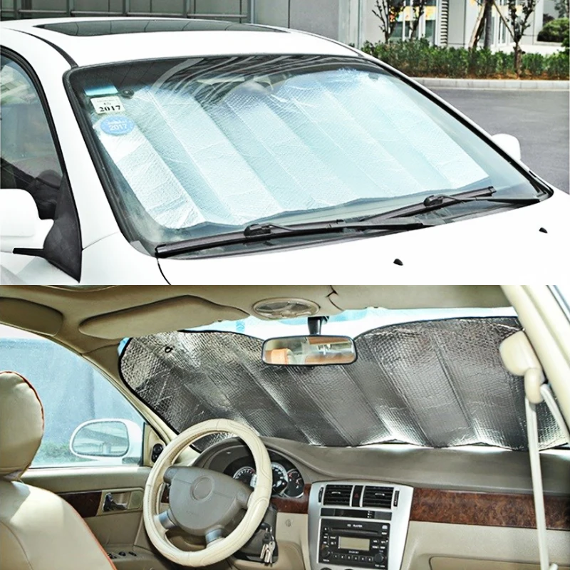 Universal Car Window Sunshade Sun Shade Visor Windshield Cover Front