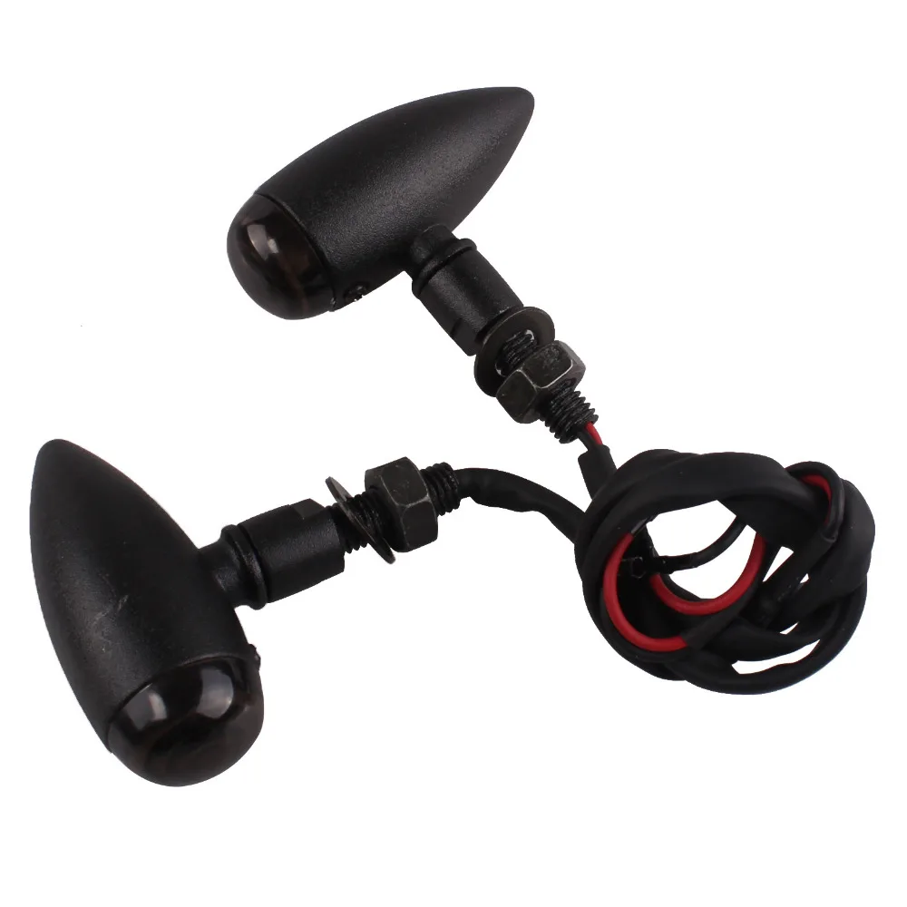 Shipping Free 2x Bullet Motorcycle Bike Turn Signal Indicator Light