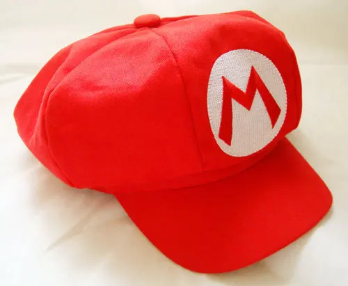 4 colors Super Mario Bros Hat Anime 