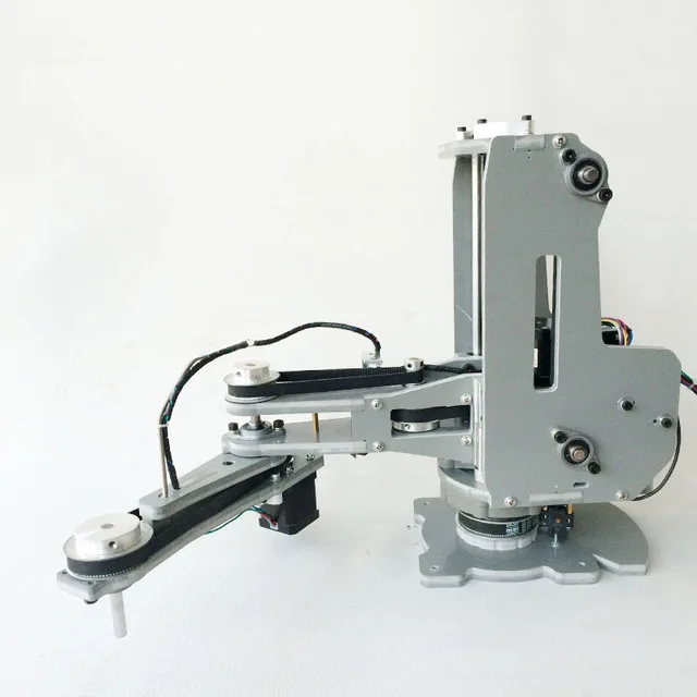 Four-Axis-Robot-Arm-4-DOF-Mechamincal-Manipulator-Clamp-Teaching-Robotic-Model-Experimental-Eduational-Platform-DIY