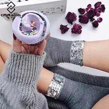 Новинка; корейские блестящие хлопковые носки с мороженым; женские забавные короткие носки в сеточку; Meias; классные носки для девочек в стиле Харадзюку; Calcetines Mujer