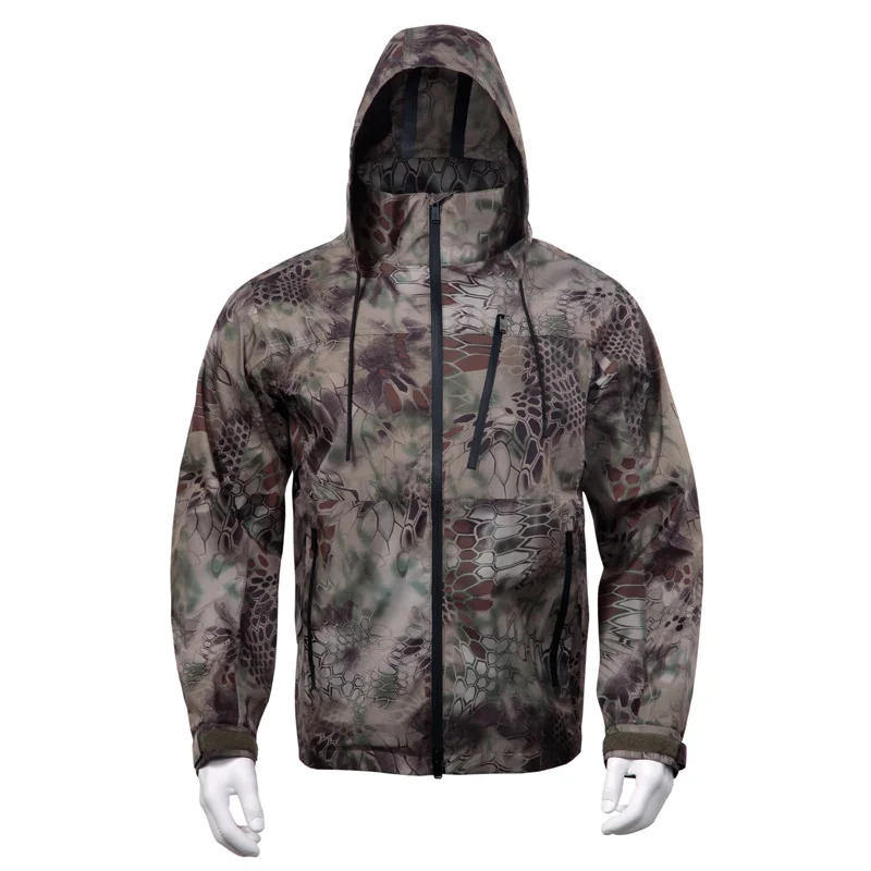 2019 Новый Kryptek камуфляж Водонепроницаемая униформа набор, включающий куртка и брюки светло Highlander тактические военные, милитари комплект