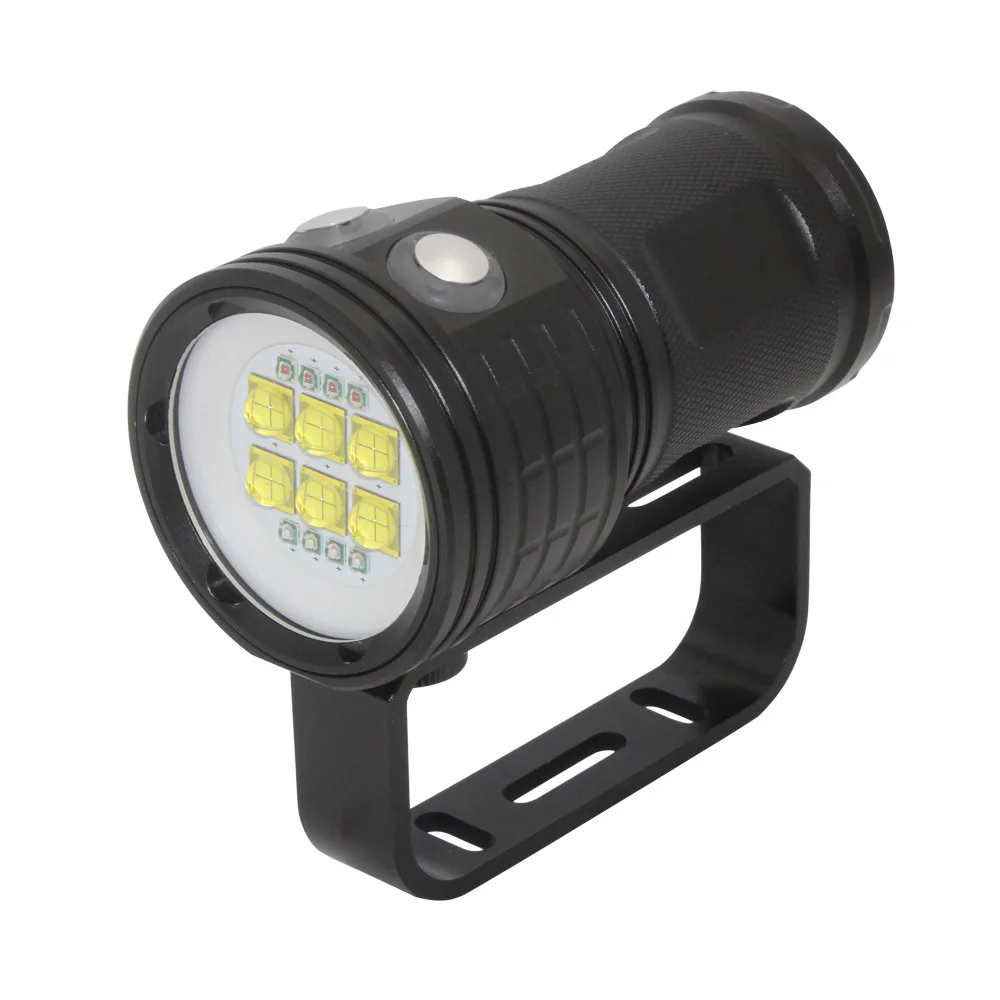  New LED Diving Flashlight Waterproof Camera Tactical underwater Video diving light Torch XHP70/90 X - 32992493908