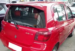 Для toyota yaris/vits спойлер хэтчбек 2004-2008 спойлер Высокое качество ABS Материал Неокрашенный цвет для yaris/vits спойлер