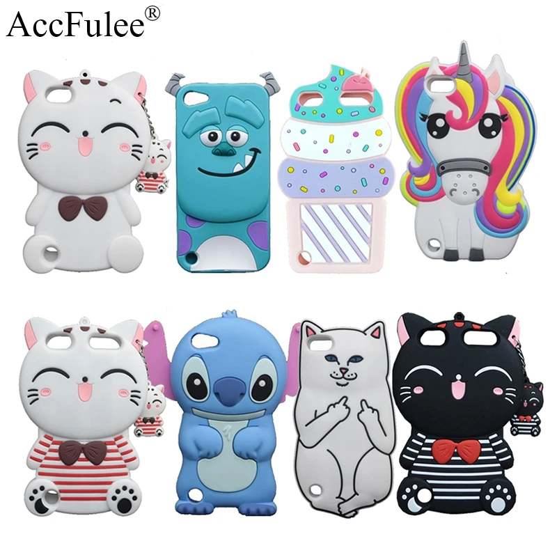 Buy 3D Cute Animals Stitch Silicon Case For Apple iPod